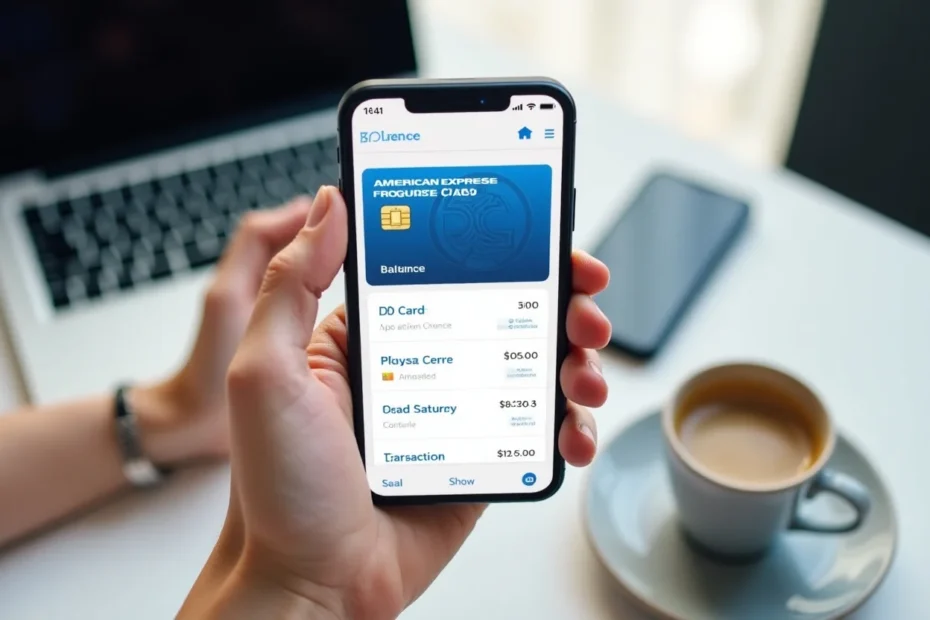 amex card balance